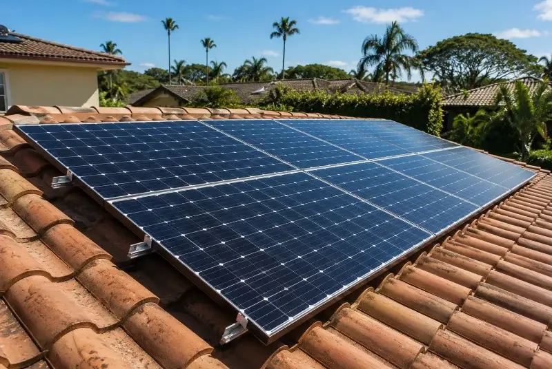 Installation de panneaux solaires à Cernusson
